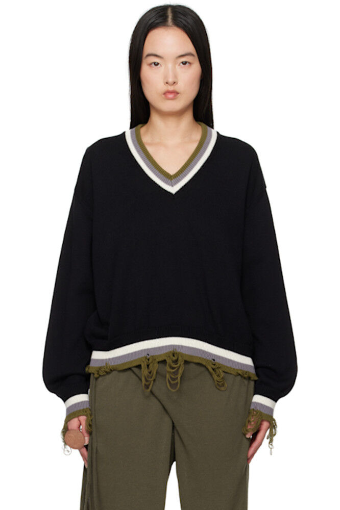 Черный свитер оверсайз Ottolinger
Черный свитер оверсайз Ottolinger