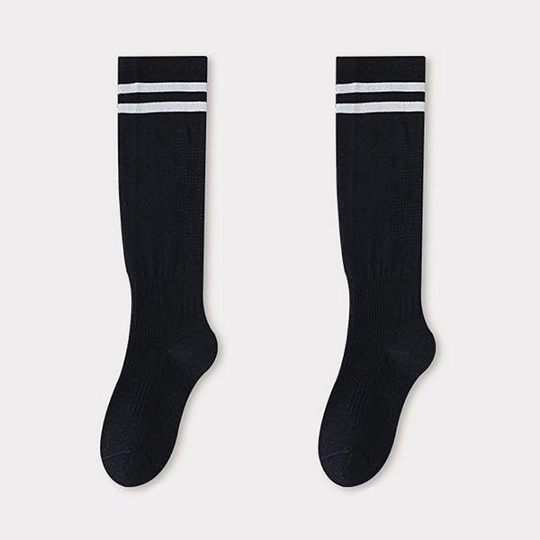 2 пары высоких компрессионных носков для спорта с дышащей сеткой и полосатым дизайном Anna-Kaci, Black
2 пары высоких компрессионных носков для спорта с дышащей сеткой и полосатым дизайном Anna-Kaci, Black