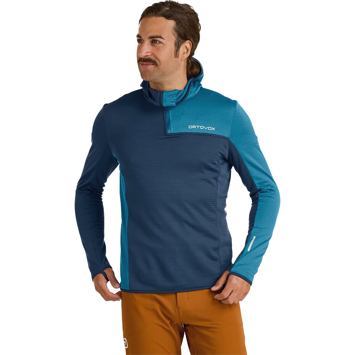 Флисовая легкая сетчатая zn куртка с капюшоном Ortovox, цвет deep ocean
Флисовая легкая сетчатая zn куртка с капюшоном Ortovox, цвет deep ocean