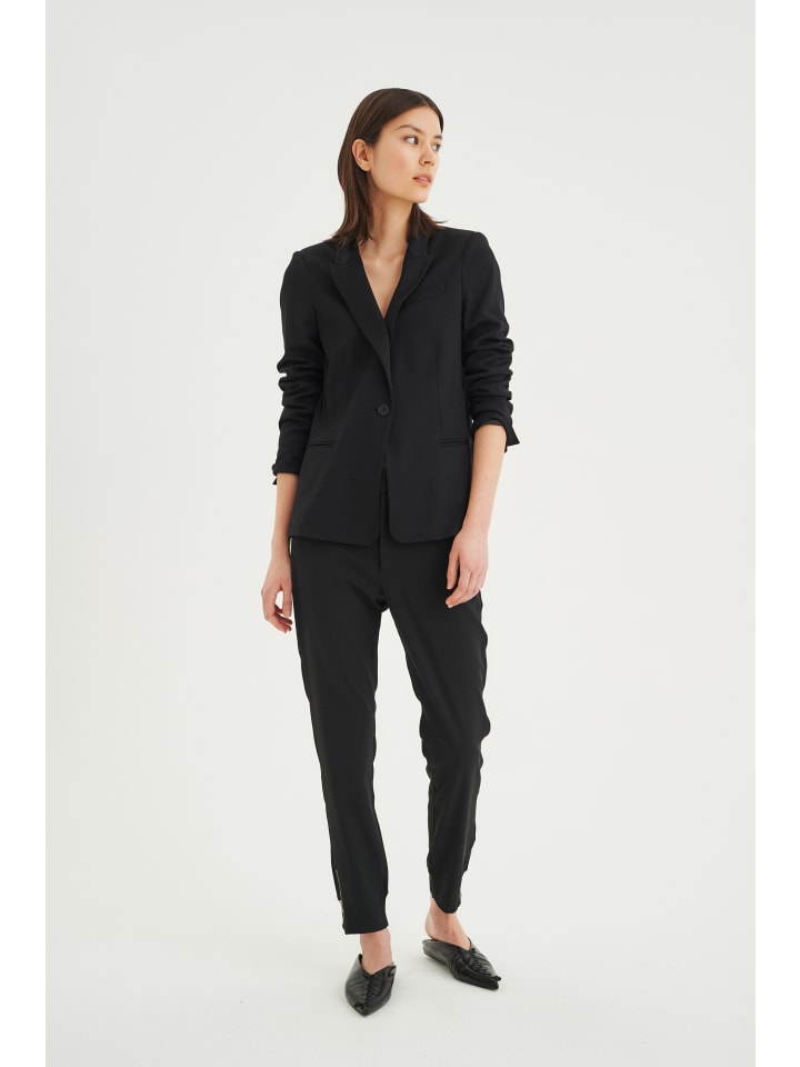 InWear Блейзер Roseau прямого кроя, черный
InWear Блейзер Roseau прямого кроя, черный