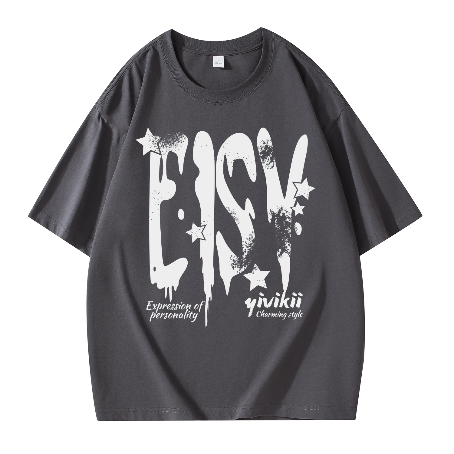 Футболка унисекс YIVIKII, темно-серый
Футболка унисекс YIVIKII, темно-серый
