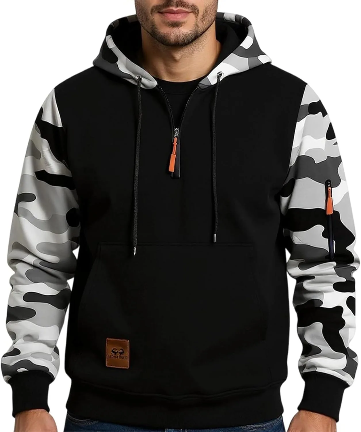 Толстовка с капюшоном Tactical для мужчин, с карманами, Plus Size
Толстовка с капюшоном Tactical для мужчин, с карманами, Plus Size