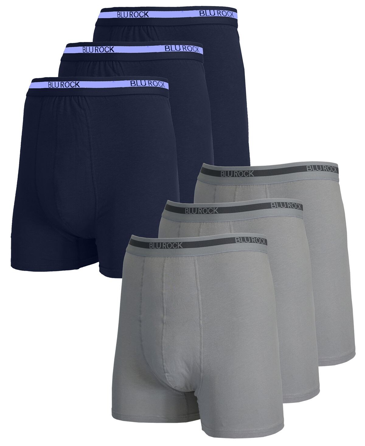 Мужские трусы-боксеры из эластичного хлопка, 6 шт. Blu Rock
Мужские трусы-боксеры из эластичного хлопка, 6 шт. Blu Rock