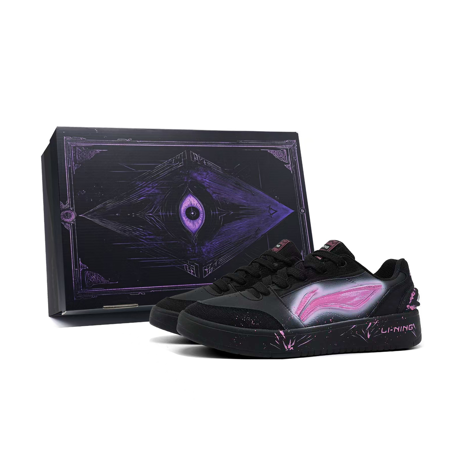 Yuanbao V3 устойчивые к истиранию увеличивающие рост низкие скейтерские кроссовки men's LINING, Ink Night Scar (Box)
Yuanbao V3 устойчивые к истиранию увеличивающие рост низкие скейтерские кроссовки men's LINING, Ink Night Scar (Box)