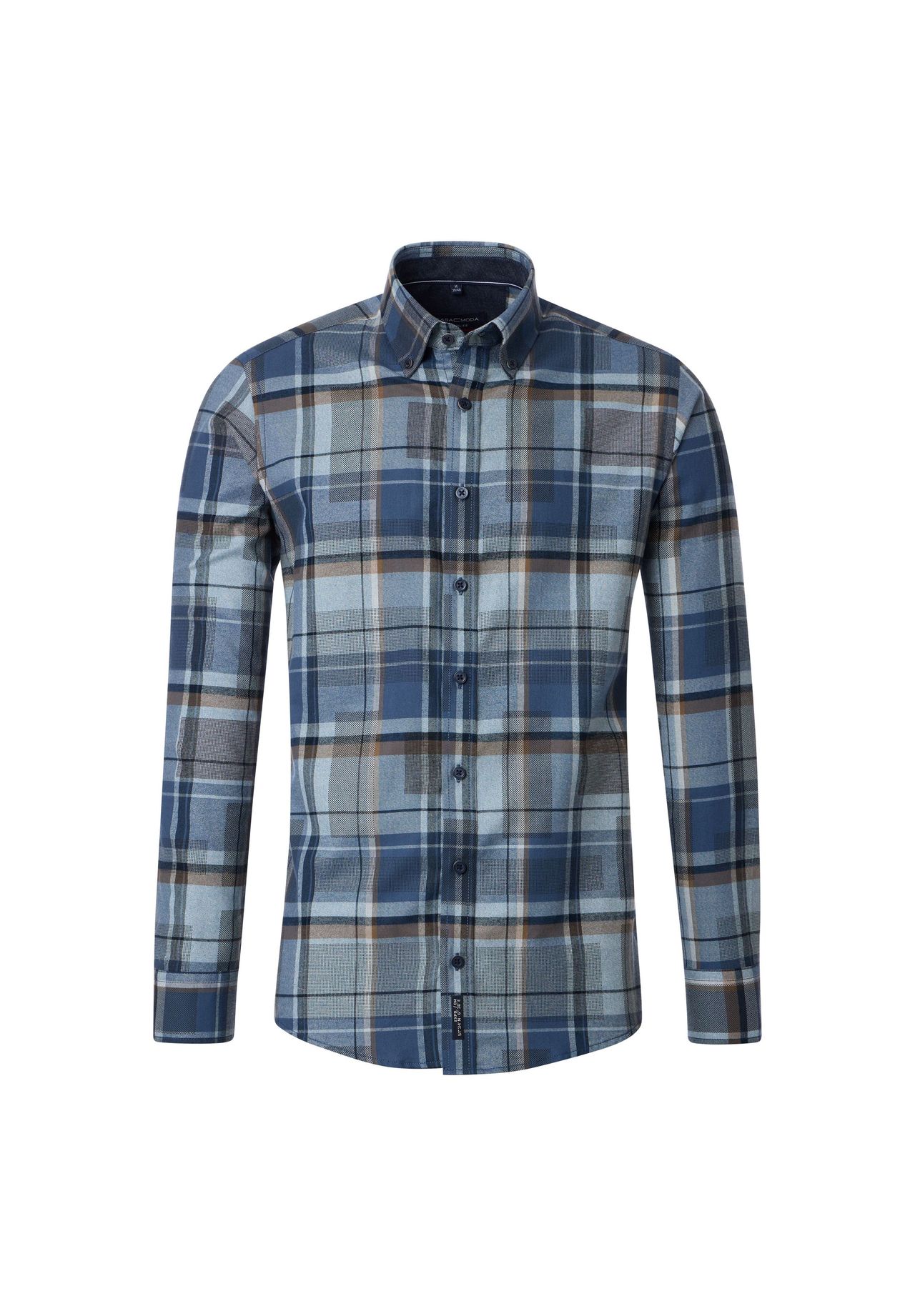 Мужская куртка-рубашка в клетку, повседневного кроя CASAMODA, синий
Мужская куртка-рубашка в клетку, повседневного кроя CASAMODA, синий