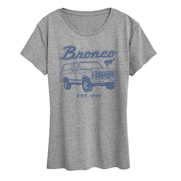 Футболка с принтом Ford Bronco 1966 Licensed Character, Heather Gray
Футболка с принтом Ford Bronco 1966 Licensed Character, Heather Gray