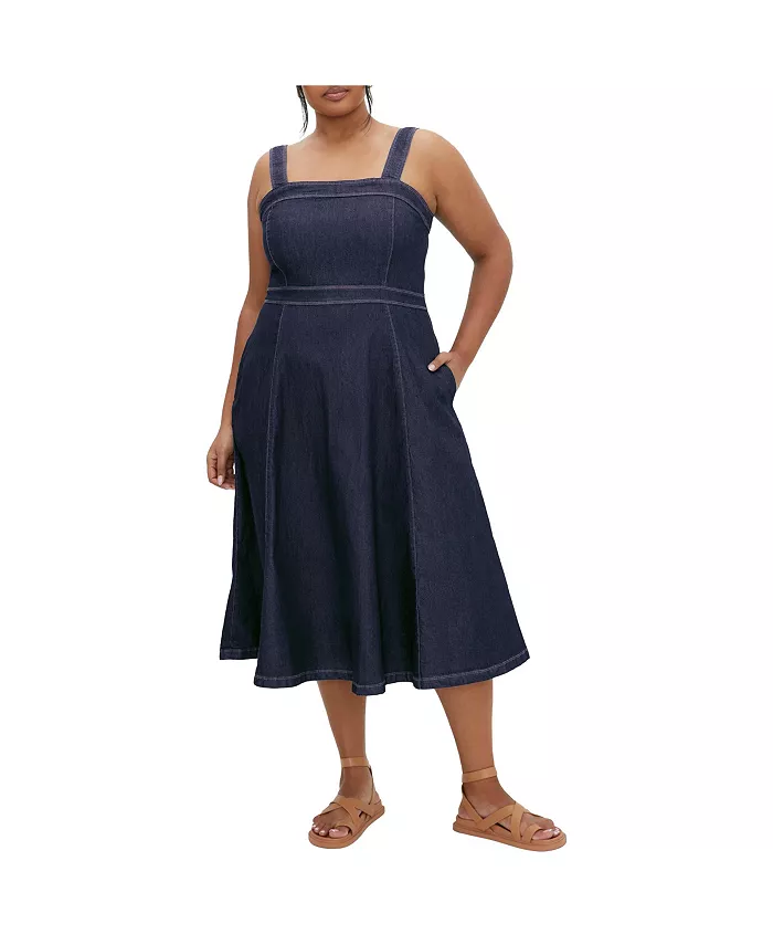 Платье Averie больших размеров CITY CHIC, синий
Платье Averie больших размеров CITY CHIC, синий