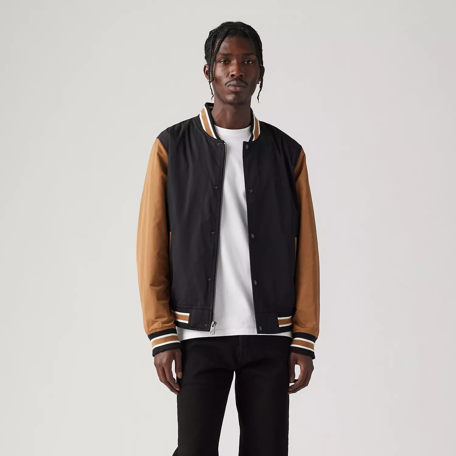 Легкая университетская куртка в стиле колор-блок Levi's, черный
Легкая университетская куртка в стиле колор-блок Levi's, черный