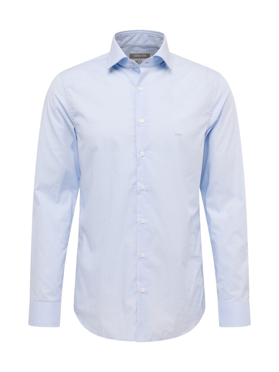 Повседневная рубашка Michael Kors Slim fit Button Up Shirt, светло-синий 
Повседневная рубашка Michael Kors Slim fit Button Up Shirt, светло-синий