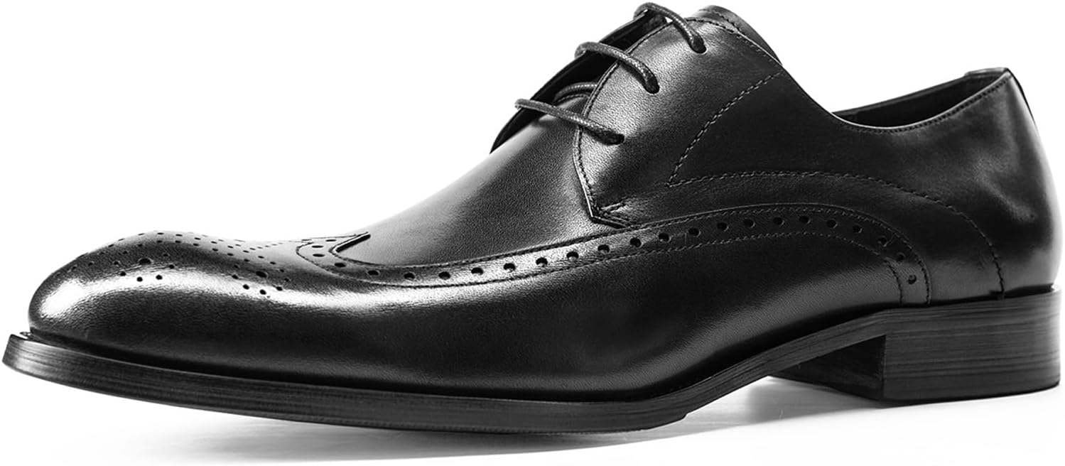 Мужские дерби туфли Longwing Brogues из зернистой кожи коровы - подкладка из свиной кожи - для официального и повседневного ношения - несколько цветовРазмер больше обычного, заказывайте на размер меньше 110-Y03 Windhana, черный
Мужские дерби туфли Longwing Brogues из зернистой кожи коровы - подкладка из свиной кожи - для официального и повседневного ношения - несколько цветовРазмер больше обычного, заказывайте на размер меньше 110-Y03 Windhana, черный