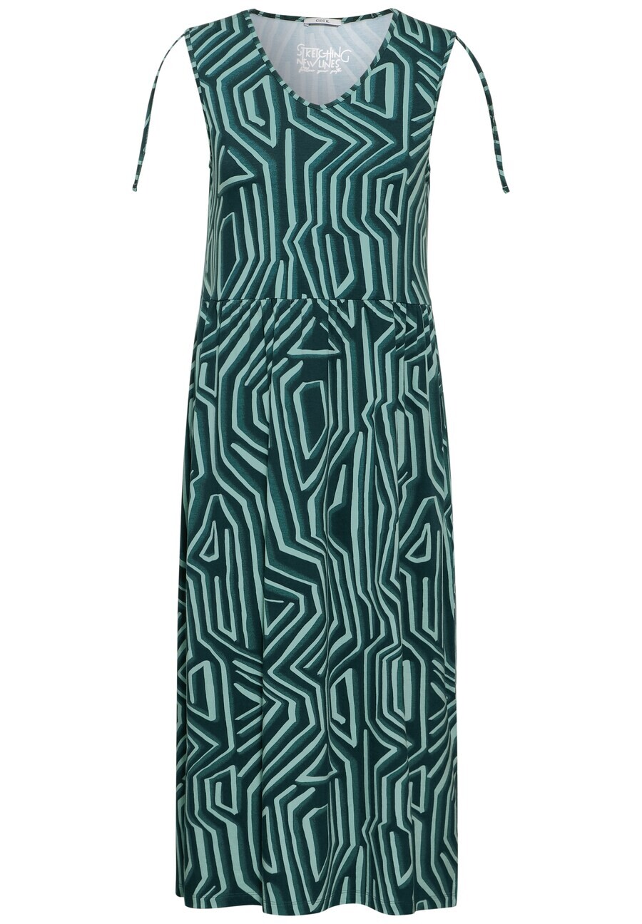 Платье CECIL Summer Dress, зеленый/нефрит/темно-зеленый
Платье CECIL Summer Dress, зеленый/нефрит/темно-зеленый