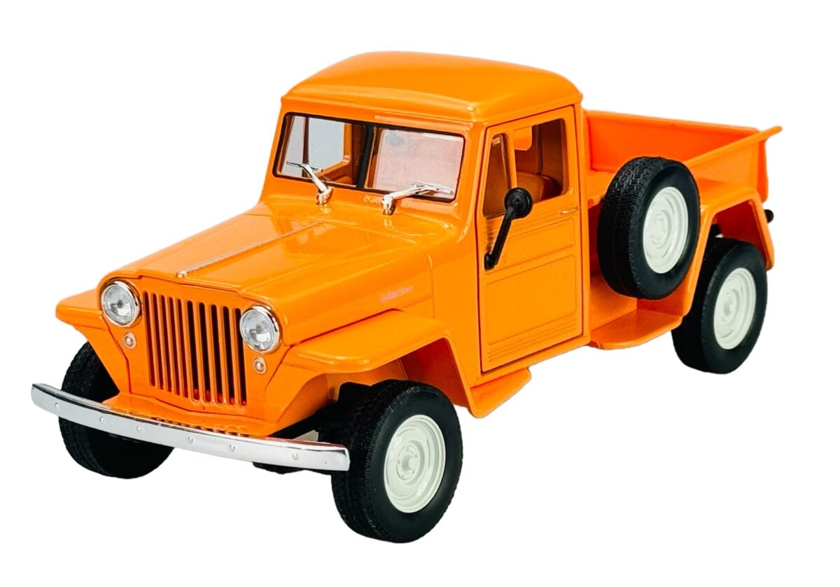 Welly 1947 Jeep Willys Пикап Оранжевый 1:24 24116
Welly 1947 Jeep Willys Пикап Оранжевый 1:24 24116