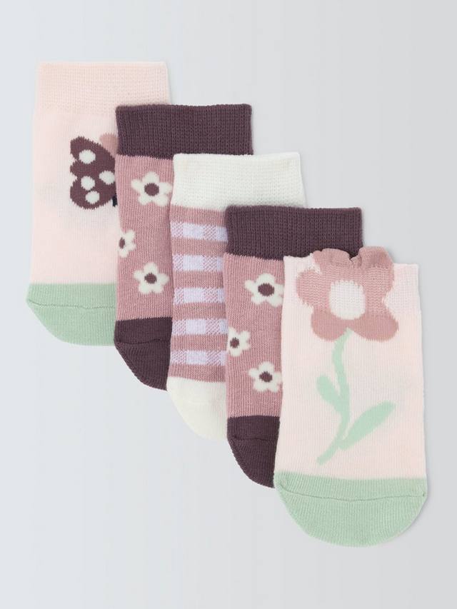 Детские носки с цветочным принтом John Lewis, Pack of 5, Purple
Детские носки с цветочным принтом John Lewis, Pack of 5, Purple