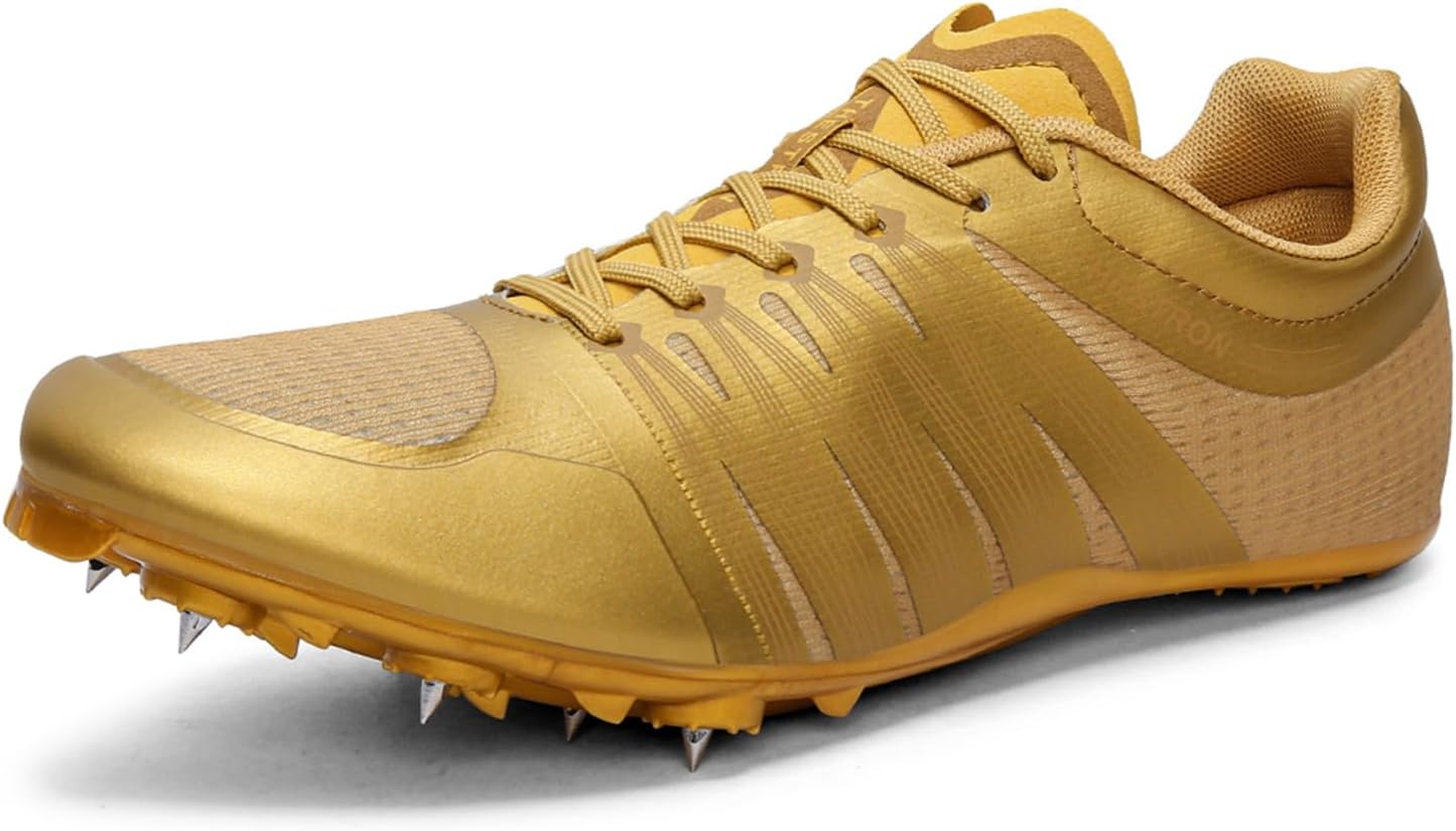 Кроссовки для легкой атлетики Zakey для мужчин и женщин, с шипами для бега и прыжков, профессиональные беговые шиповки для детей, золотой
Кроссовки для легкой атлетики Zakey для мужчин и женщин, с шипами для бега и прыжков, профессиональные беговые шиповки для детей, золотой