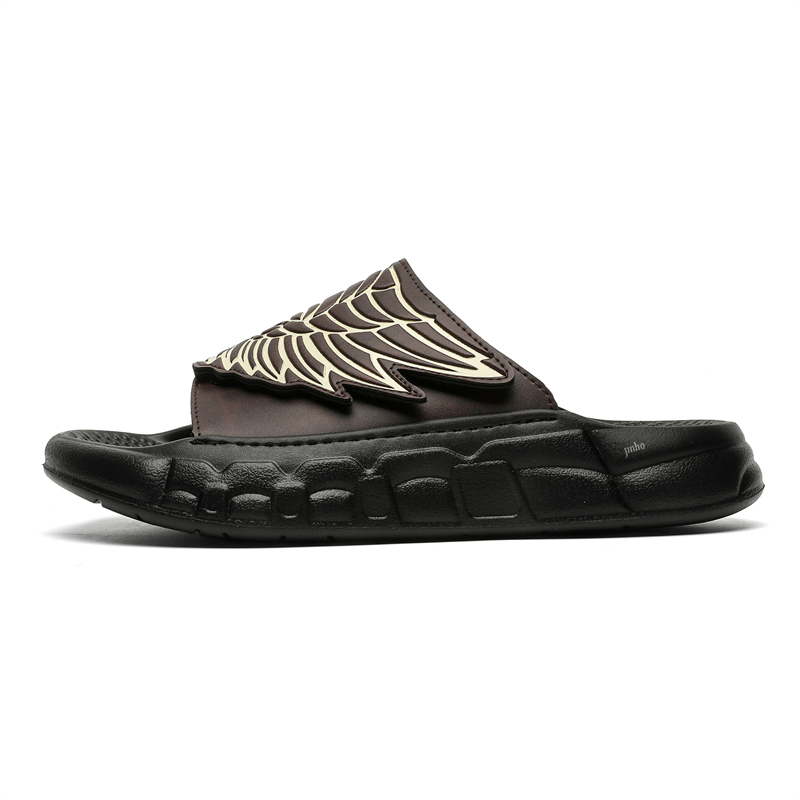 Jinho Слайдеры мужские черные/коричневые/верблюжьи - красно-коричневые, цвет Red Brown
Jinho Слайдеры мужские черные/коричневые/верблюжьи - красно-коричневые, цвет Red Brown