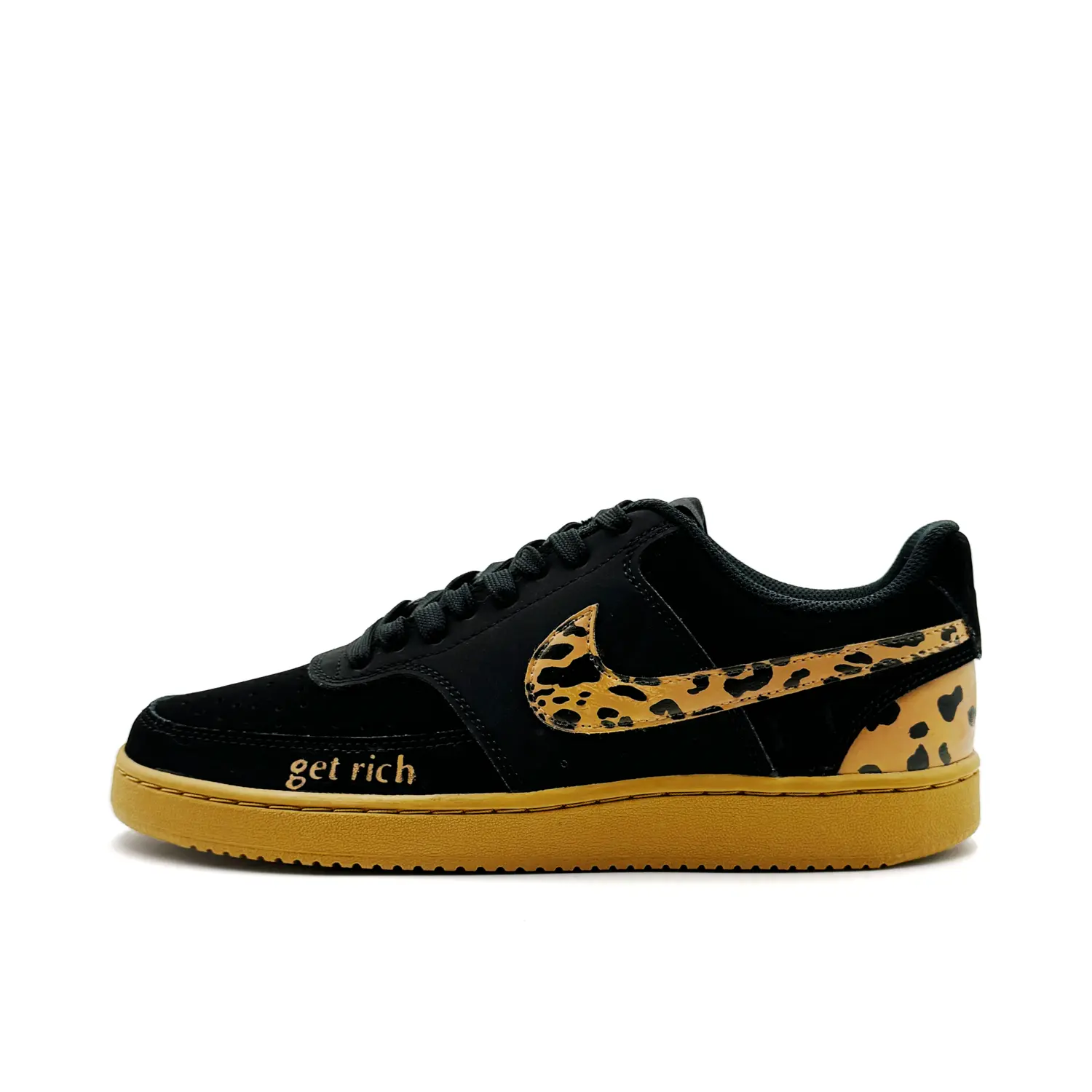 Nike Кроссовки для скейтбординга Court Vision 1 Leopard Print мужские, mid top, черно-коричневые, с амортизацией и износостойкостью
Nike Кроссовки для скейтбординга Court Vision 1 Leopard Print мужские, mid top, черно-коричневые, с амортизацией и износостойкостью