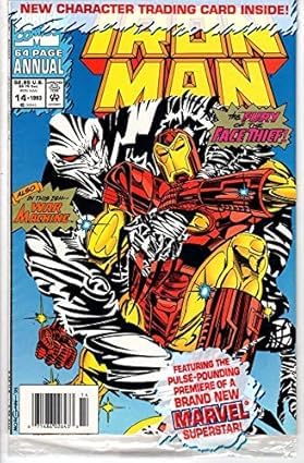 Iron Man Annual No. 14 (Newsstand Edition) Publication Date December 10, 1992
Iron Man Annual No. 14 (Newsstand Edition) Publication Date December 10, 1992