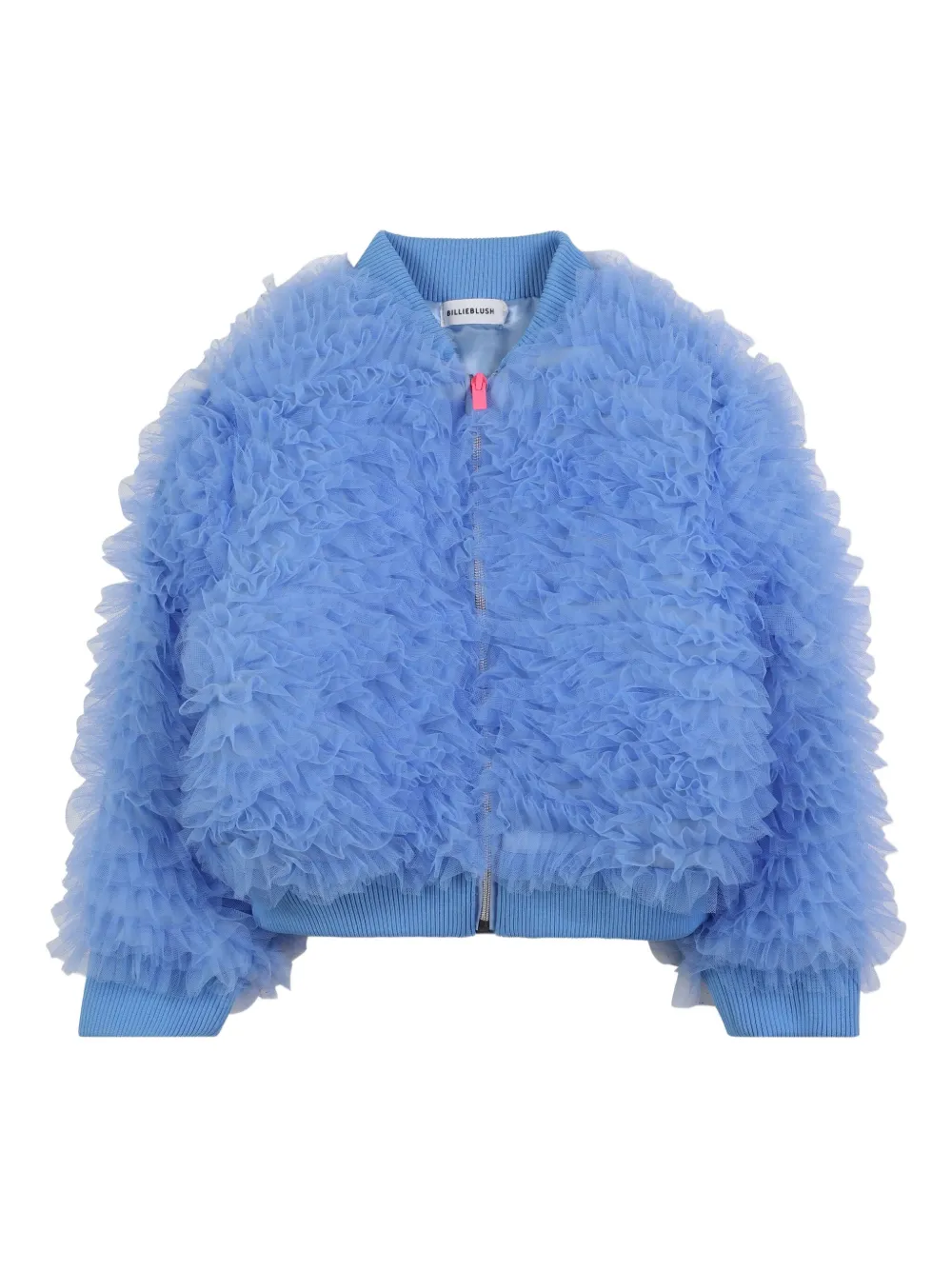 Бомбер с оборками Billieblush, синий
Бомбер с оборками Billieblush, синий