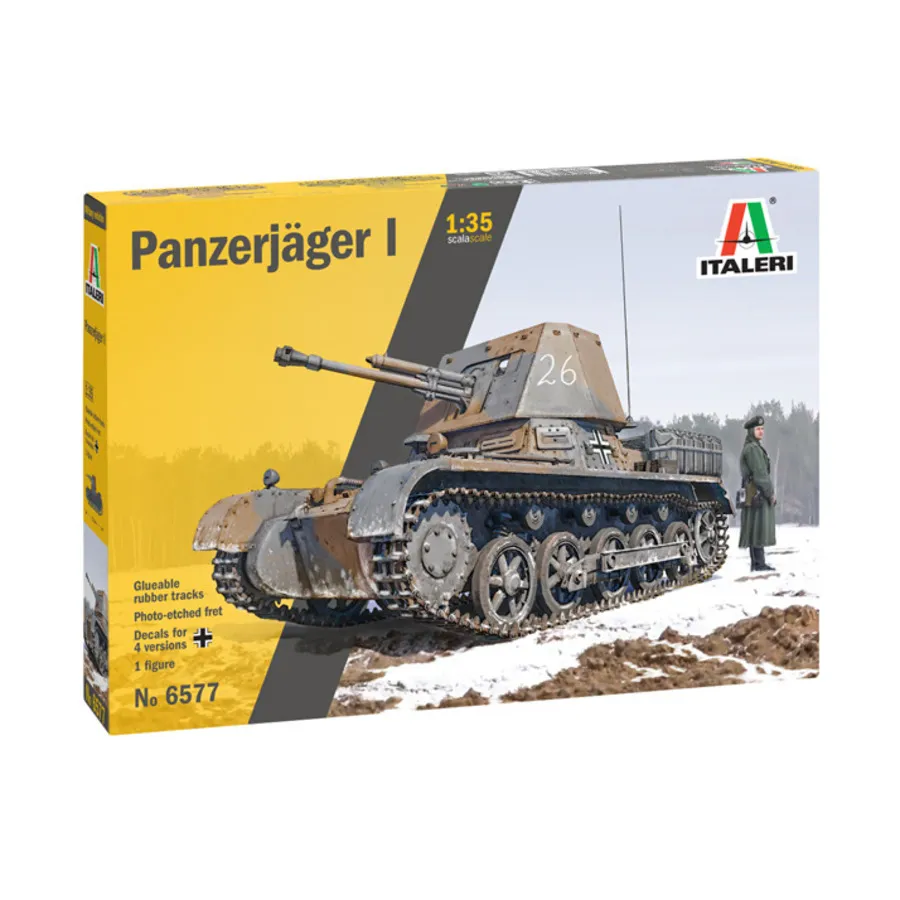 Панцерегер I, Military Vehicles (1:35) (Italeri)
Панцерегер I, Military Vehicles (1:35) (Italeri)