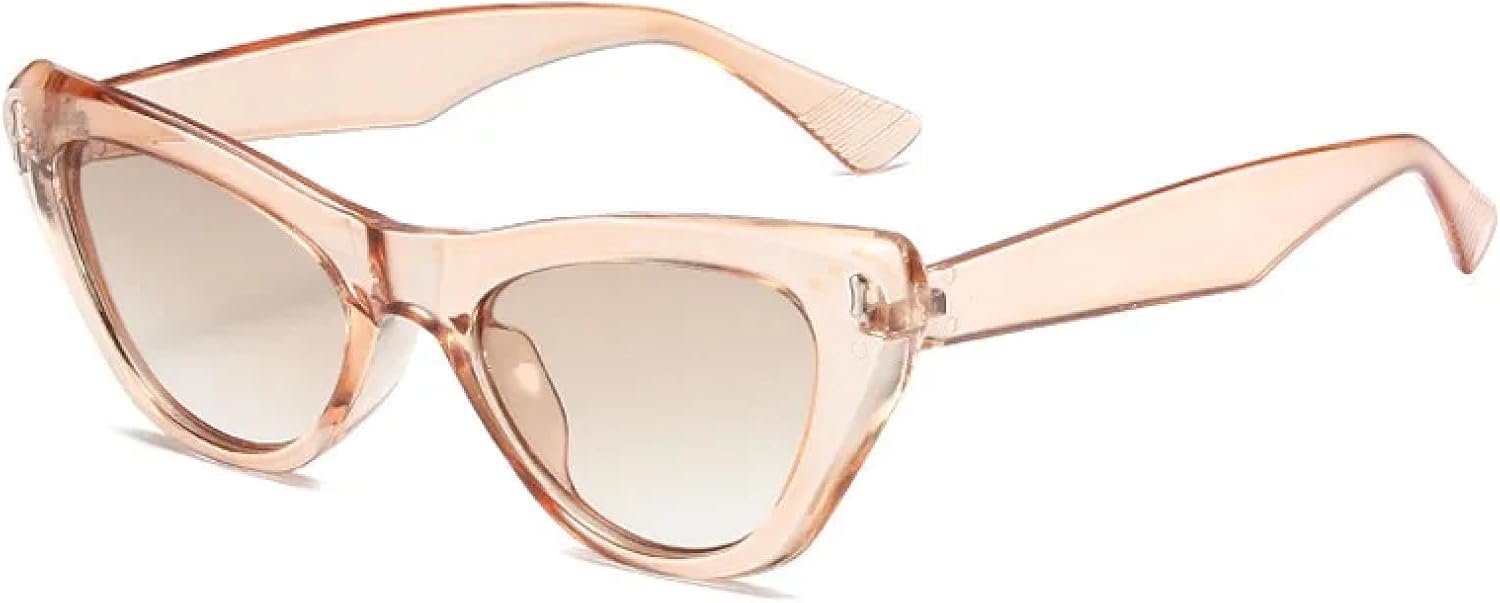 Солнцезащитные очки с защитой от УФ-излучения UV400 | Панк-стиль "кошачий глаз" | Цветные линзы | Для женщин и мужчин | Для занятий спортом на открытом воздухе и вождения DSVIGF, Lightbrown-brown
Солнцезащитные очки с защитой от УФ-излучения UV400 | Панк-стиль "кошачий глаз" | Цветные линзы | Для женщин и мужчин | Для занятий спортом на открытом воздухе и вождения DSVIGF, Lightbrown-brown