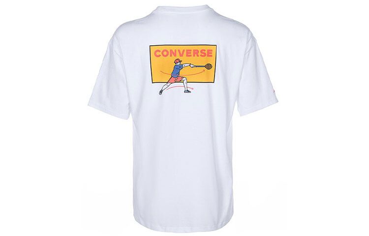 Футболка унисекс белая Converse, белый
Футболка унисекс белая Converse, белый