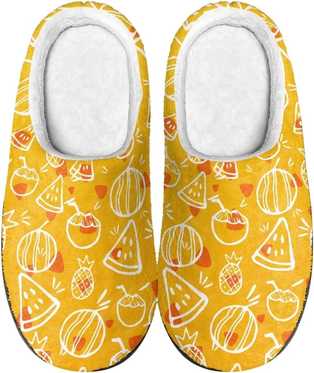 Мужские и женские нескользящие тапочки, теплые мягкие уютные тапочки из фланели, домашняя обувь для спальни и улицы, размеры 2-12 Zcfygdx, Various Fruits Simple Lines Print
Мужские и женские нескользящие тапочки, теплые мягкие уютные тапочки из фланели, домашняя обувь для спальни и улицы, размеры 2-12 Zcfygdx, Various Fruits Simple Lines Print