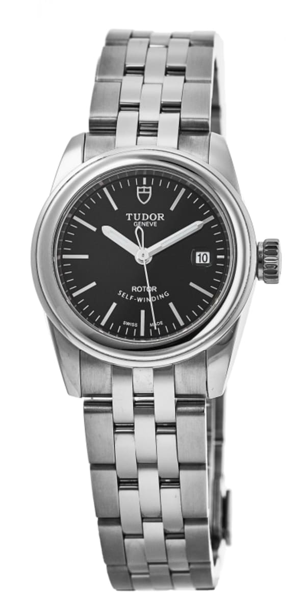 Часы унисекс Tudor Glamour Date с черным циферблатом из нержавеющей стали M51000-0009
Часы унисекс Tudor Glamour Date с черным циферблатом из нержавеющей стали M51000-0009