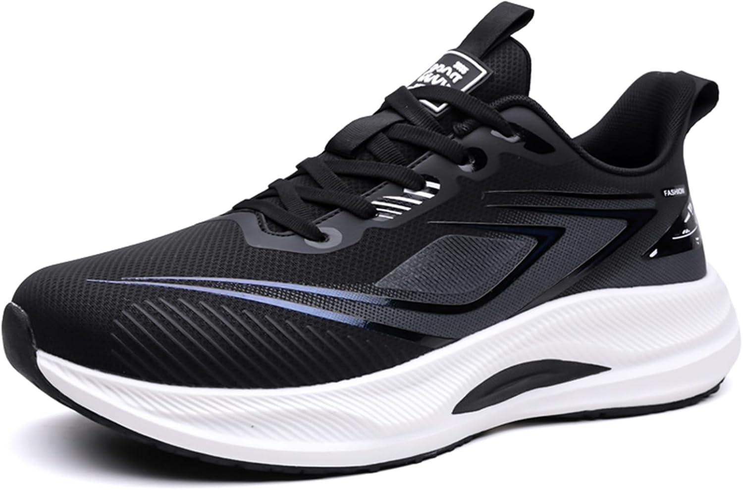 Мужские стильные сетчатые кроссовки с круглым носком и шнуровкой, мягкой подошвой, легкой амортизацией и комфортные для бега, подходят для стадиона, спортзала и прогулок Igzbibg, черный
Мужские стильные сетчатые кроссовки с круглым носком и шнуровкой, мягкой подошвой, легкой амортизацией и комфортные для бега, подходят для стадиона, спортзала и прогулок Igzbibg, черный