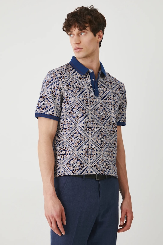 Хлопковая поло Medicine, темно-синий
Хлопковая поло Medicine, темно-синий