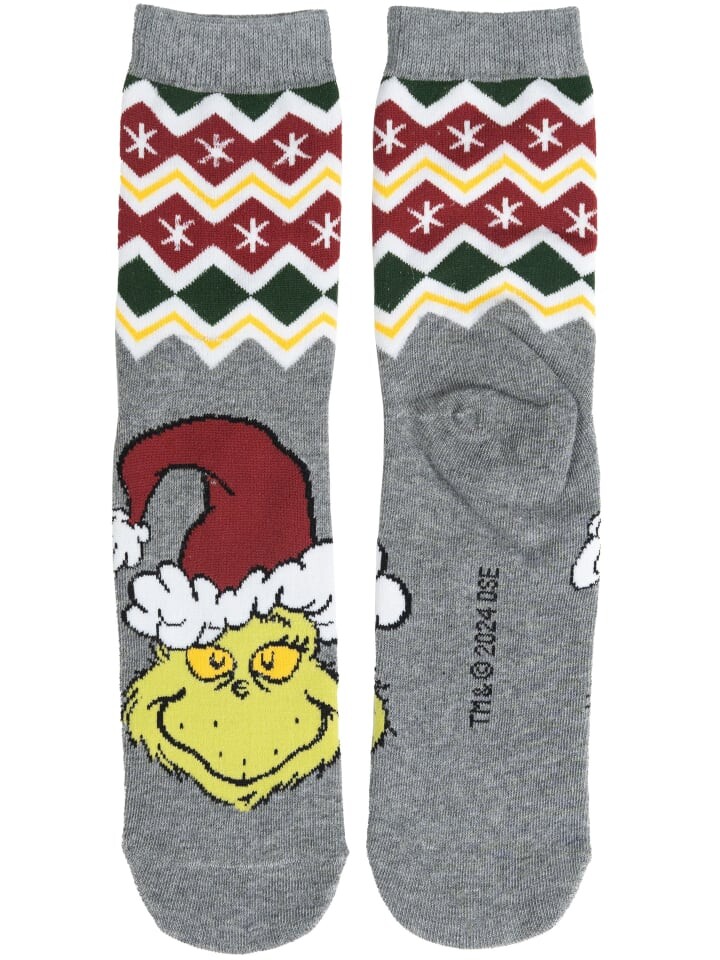 Носки United Labels The Grinch Socken XMAS Sneaker Strümpfe, серый
Носки United Labels The Grinch Socken XMAS Sneaker Strümpfe, серый