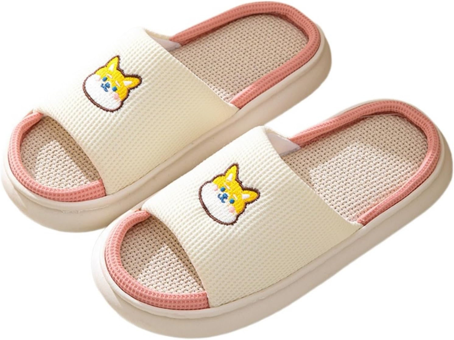 Милые тапочки Корги для женщин и мужчин, пап, плюшевые, пушистые, забавные, кавай, мягкие для дома и улицы, с нескользящей подошвой, для спальни Elirar, белый
Милые тапочки Корги для женщин и мужчин, пап, плюшевые, пушистые, забавные, кавай, мягкие для дома и улицы, с нескользящей подошвой, для спальни Elirar, белый