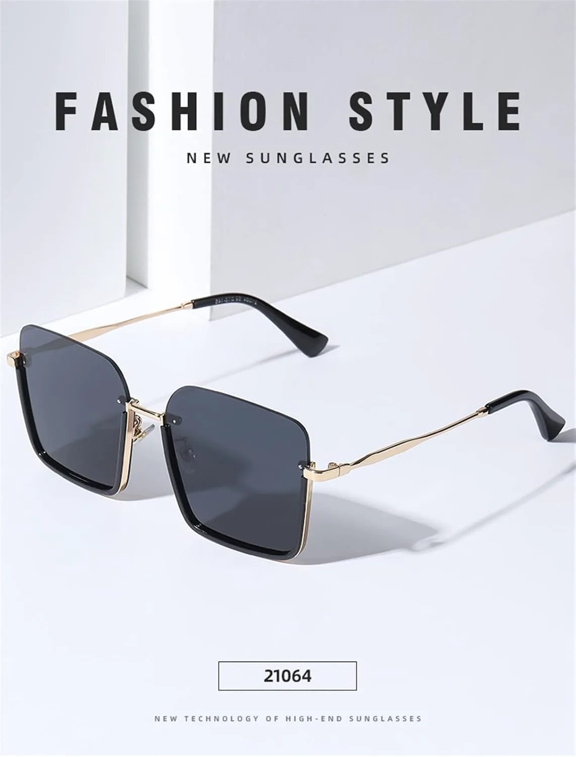 Солнцезащитные очки XINXIN в полуободковой металлической оправе для женщин, декоративные очки для мужчин для отдыха на природе (цвет: B, размер: средний), B
Солнцезащитные очки XINXIN в полуободковой металлической оправе для женщин, декоративные очки для мужчин для отдыха на природе (цвет: B, размер: средний), B