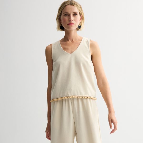 Женская майка с деревянными бусинами Intempo, цвет flax
Женская майка с деревянными бусинами Intempo, цвет flax