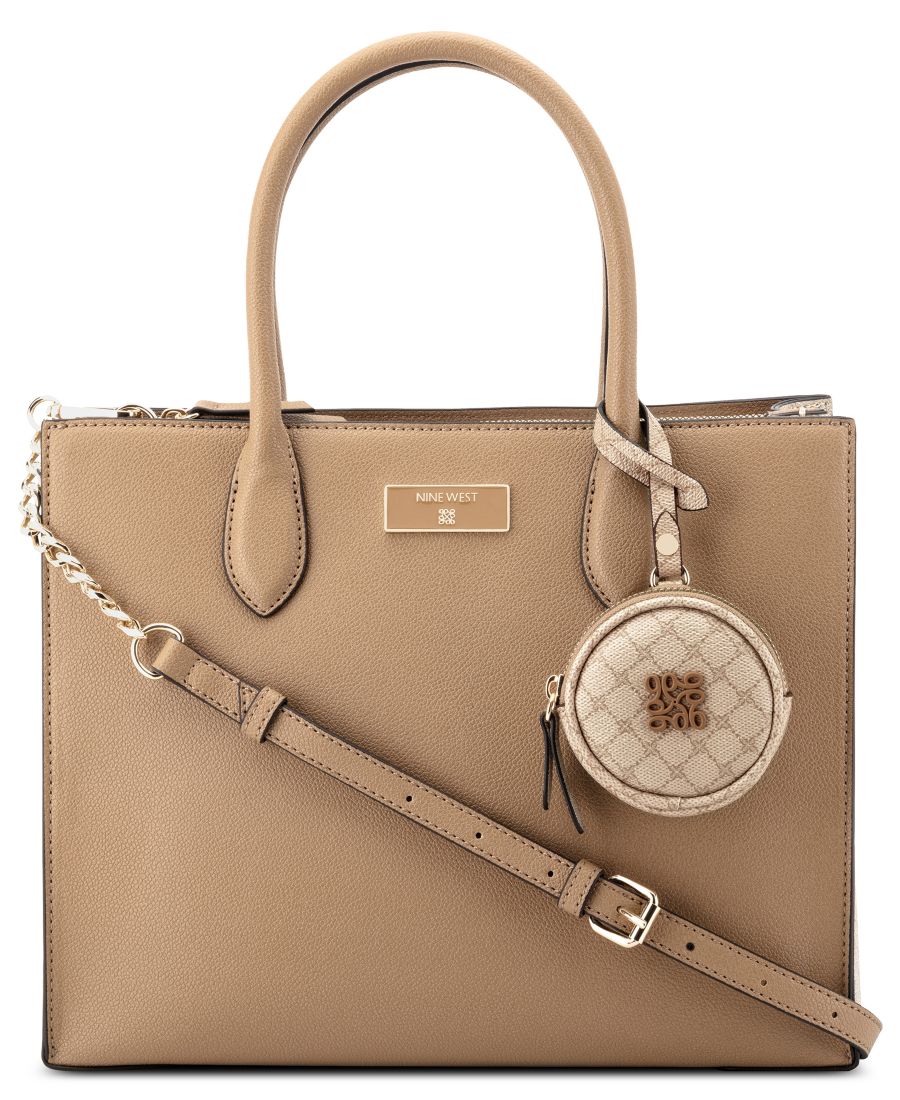 Сумка-шоппер Magdalina с тремя отделениями, средний размер Nine West, New Khaki Logo Dark Camel
Сумка-шоппер Magdalina с тремя отделениями, средний размер Nine West, New Khaki Logo Dark Camel