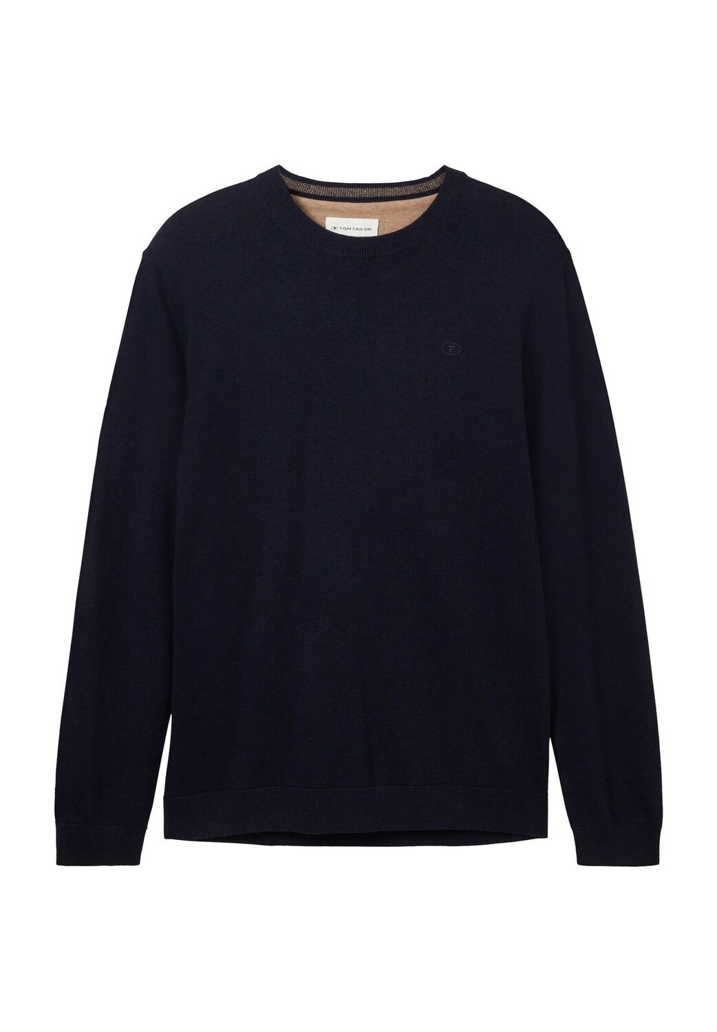 Пуловер, круглый вырез, ребристые манжеты, мужской TOM TAILOR, цвет Knitted Navy
Пуловер, круглый вырез, ребристые манжеты, мужской TOM TAILOR, цвет Knitted Navy