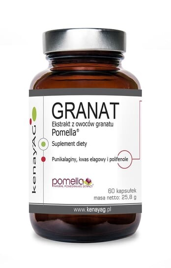 KenayAG, Pomella, экстракты граната, Добавка , 60 капсул Inna marka
KenayAG, Pomella, экстракты граната, Добавка , 60 капсул Inna marka