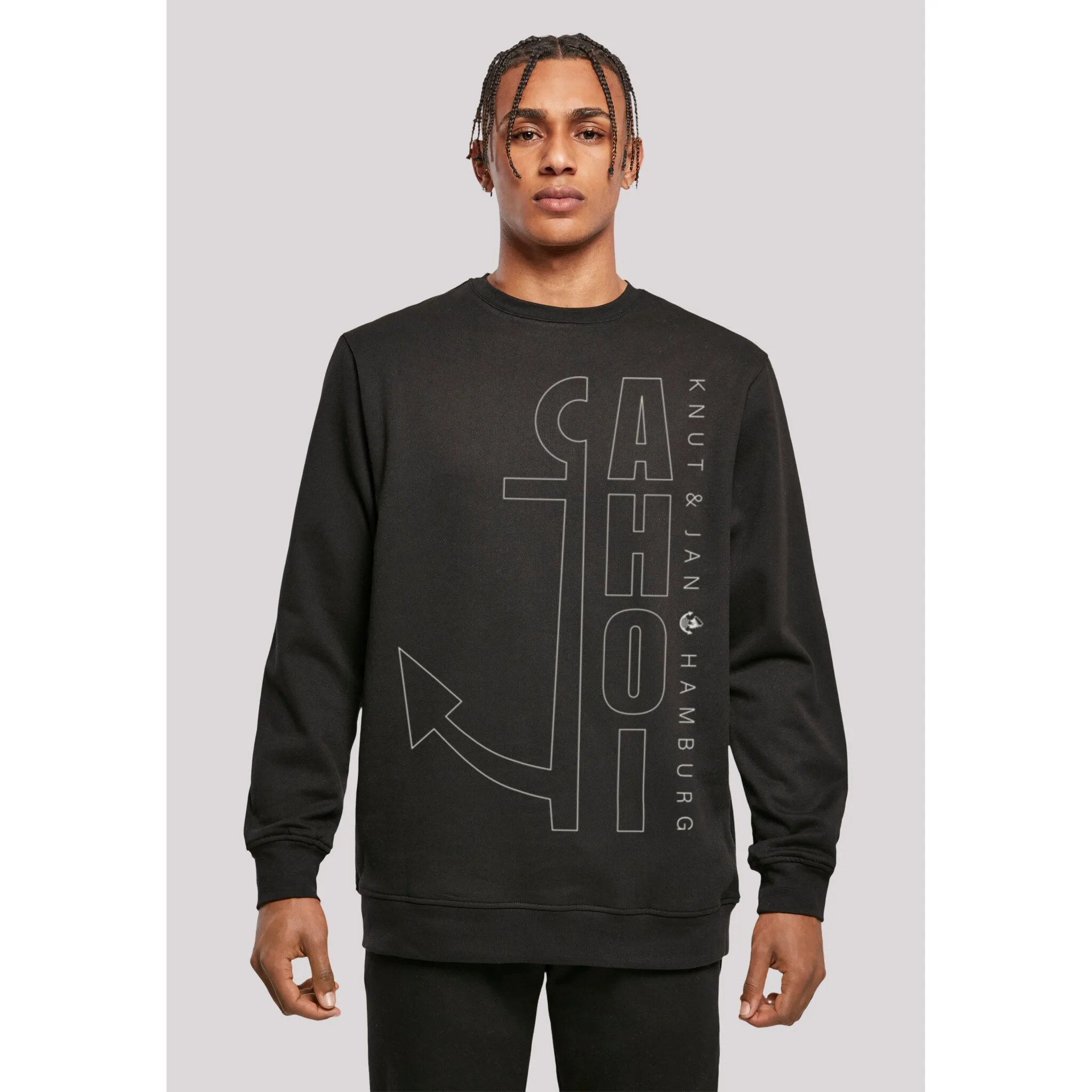 Толстовка F4NT4STIC "Ahoi Anker Outlines Knut & Jan Hamburg", принт, черный
Толстовка F4NT4STIC "Ahoi Anker Outlines Knut & Jan Hamburg", принт, черный