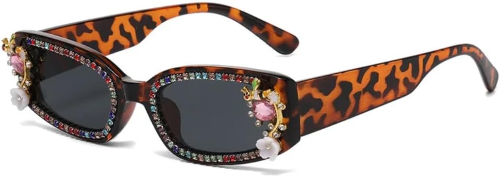 Женские квадратные солнцезащитные очки Diamond Square, модные, роскошные, со стразами, повседневные, трендовые, конфетных оттенков, защита от УФ-излучения UV400 TVTBBVV, Leopard-black
Женские квадратные солнцезащитные очки Diamond Square, модные, роскошные, со стразами, повседневные, трендовые, конфетных оттенков, защита от УФ-излучения UV400 TVTBBVV, Leopard-black