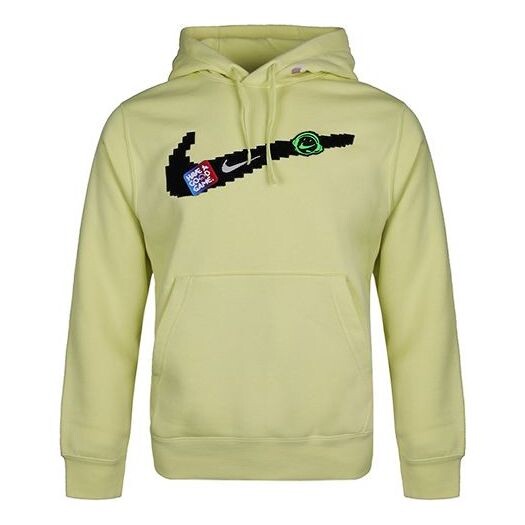 Толстовка Nike Sportswear Club Fleece Men Orange/Green, зеленый 
Толстовка Nike Sportswear Club Fleece Men Orange/Green, зеленый