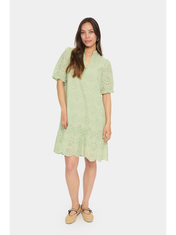 SAINT TROPEZ Платье GeleksaSZ, прямого кроя, цвет дымчато-зеленый
SAINT TROPEZ Платье GeleksaSZ, прямого кроя, цвет дымчато-зеленый