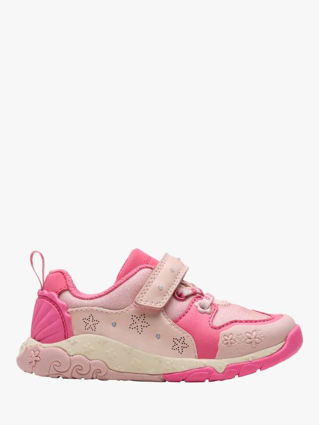 Детские кроссовки для малышей tidal shell Clarks, цвет Pink Combi
Детские кроссовки для малышей tidal shell Clarks, цвет Pink Combi