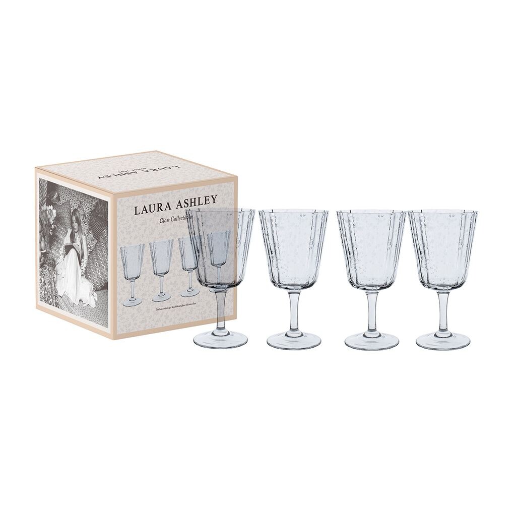 Подарочный набор Laura Ashley Glass Collectibles, 4 бокала для вина, прозрачные, 36 кл, белый
Подарочный набор Laura Ashley Glass Collectibles, 4 бокала для вина, прозрачные, 36 кл, белый