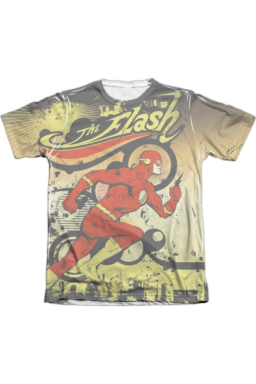 Футболка с коротким рукавом из полиэстера/хлопка DC Comics «Flash Just Passing Through» для взрослых 65/35 Gildan, белый
Футболка с коротким рукавом из полиэстера/хлопка DC Comics «Flash Just Passing Through» для взрослых 65/35 Gildan, белый