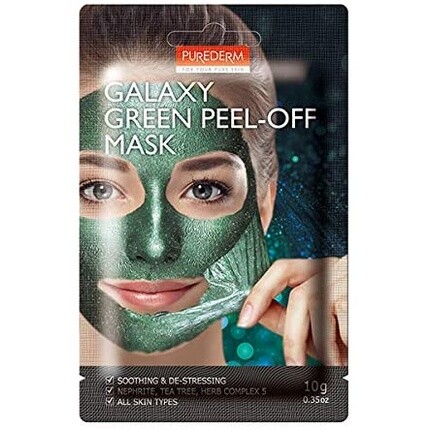 PUREDERM Маска-пленка Зеленая Галактика 10г
PUREDERM Маска-пленка Зеленая Галактика 10г