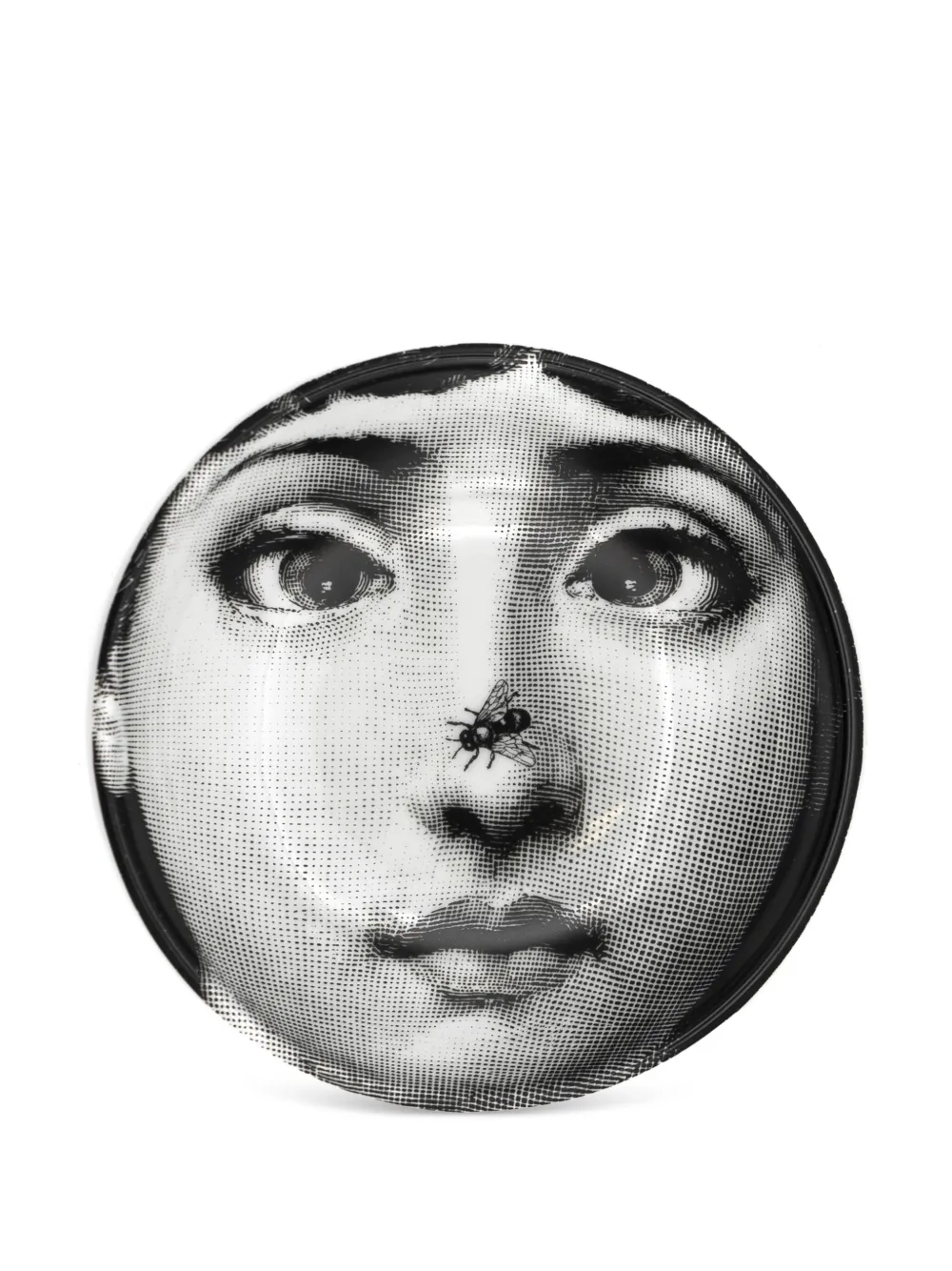 Шкатулка для безделушек с лицевым принтом Fornasetti, черный
Шкатулка для безделушек с лицевым принтом Fornasetti, черный