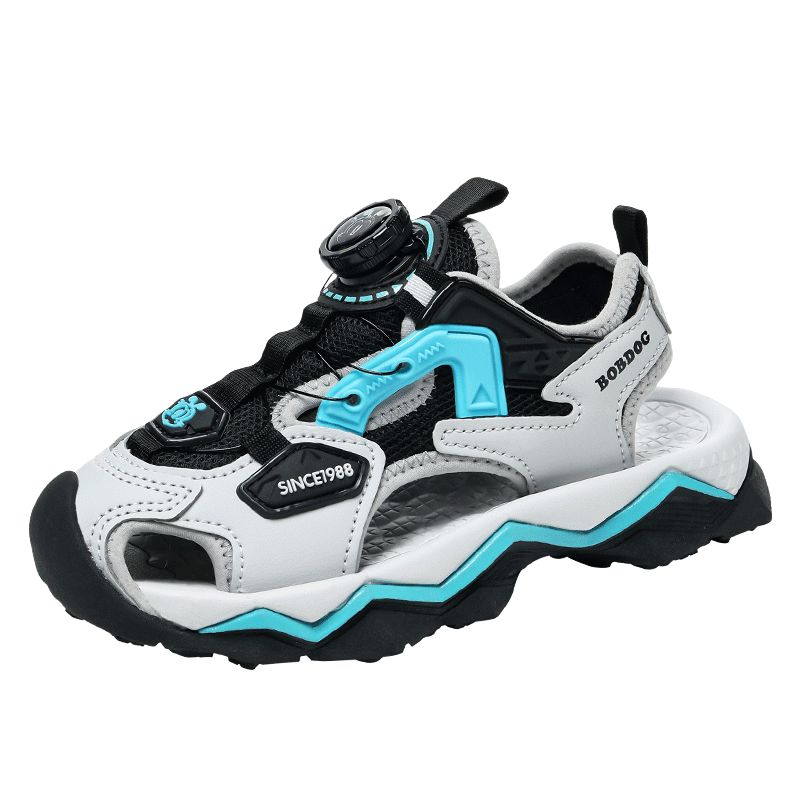 Детские сандалии Vivobook с нескользящей подошвой, дышащей подошвой и защитой от ударов. Подростки. BOBDOG, серый/синий
Детские сандалии Vivobook с нескользящей подошвой, дышащей подошвой и защитой от ударов. Подростки. BOBDOG, серый/синий