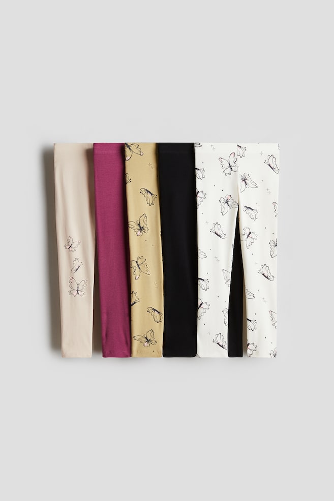 Упаковка из 5 хлопковых леггинсов H&M, мультиколор
Упаковка из 5 хлопковых леггинсов H&M, мультиколор