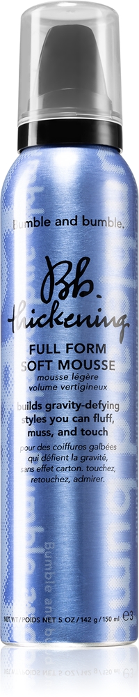 Утолщающая пена-мусс для укладки волос полной формы, обеспечивающая максимальный объем Bumble And Bumble, 150 мл
Утолщающая пена-мусс для укладки волос полной формы, обеспечивающая максимальный объем Bumble And Bumble, 150 мл