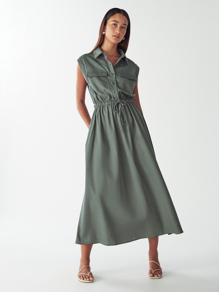 Платье-рубашка Willa Sez, темно-зеленый
Платье-рубашка Willa Sez, темно-зеленый