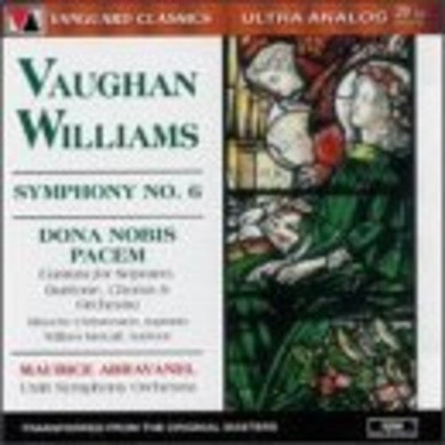 CD диск Abravanel, Maurice / Utah Symphony Orchestra: Vaughan Williams Symphony No. 6 Dona Nobis Pacem
CD диск Abravanel, Maurice / Utah Symphony Orchestra: Vaughan Williams Symphony No. 6 Dona Nobis Pacem